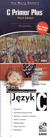 covers of the English and Polish editions of 'C Primer Plus'